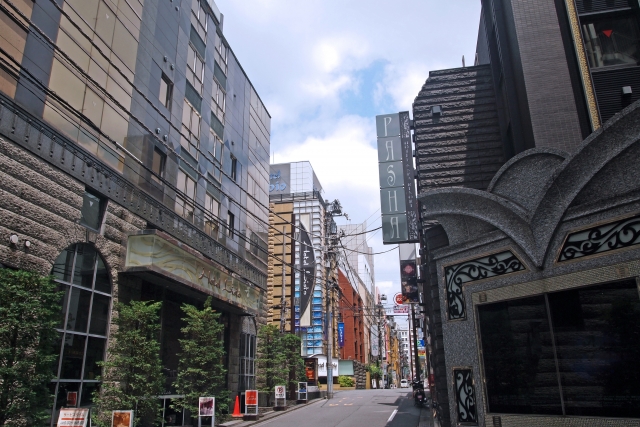 新宿・歌舞伎町のラブホ街